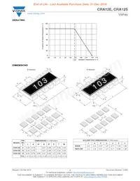 CRA12E0834K70FTR Datasheet Pagina 3