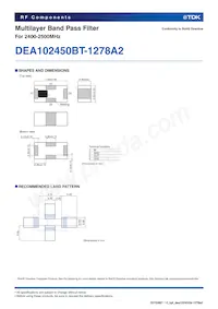 DEA102450BT-1278A2 Datasheet Pagina 2