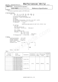 DSS1NB32A271Q93A Datasheet Cover