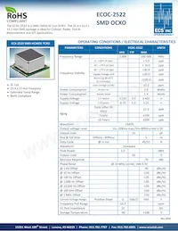 ECOC-2522-38.400-3FS數據表 封面