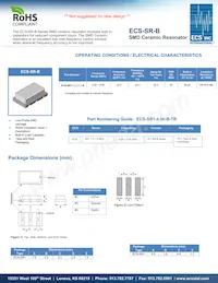 ECS-SR2-10.00-B數據表 封面