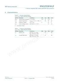 IP4337CX18/LF/P Datasheet Pagina 5