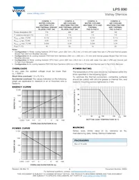 LPS0800H1000JB Datasheet Pagina 3