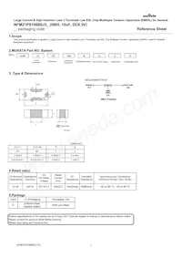 NFM21PS106B0J3D Datasheet Copertura