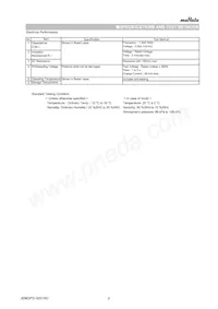 NFM21PS106B0J3D Datasheet Page 2