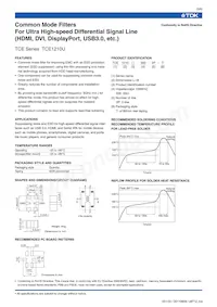 TCE1210U-120-2P Datasheet Pagina 4