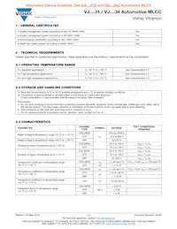 VJ0805H223KEBAE34 Datasheet Pagina 11