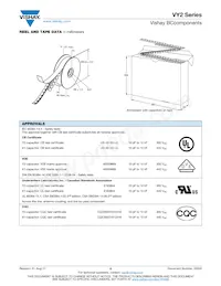 VY2103M63Y5UG6TV7 Datasheet Page 5