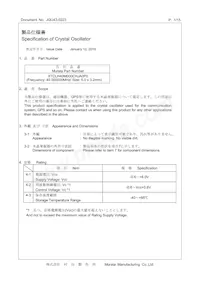 XTCLH40M000CHJA0P0 Datasheet Copertura