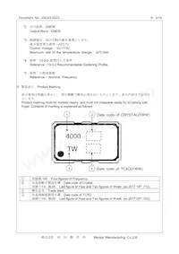 XTCLH40M000CHJA0P0數據表 頁面 3