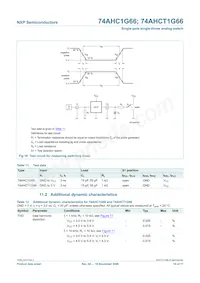 74AHCT1G66GW Datenblatt Seite 10