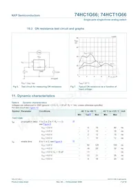 74HC1G66GW數據表 頁面 8