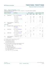 74HC1G66GW數據表 頁面 9