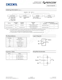 74LVC1G3157DW-7 Datenblatt Seite 2