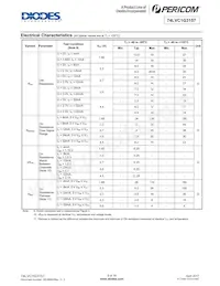 74LVC1G3157DW-7 Datasheet Page 5