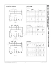 74VHC4053MX Datasheet Page 3