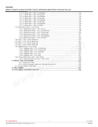 92HD99B3X5NDGIWCX8 Datasheet Pagina 7