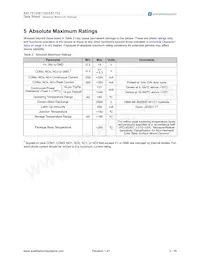 AS1753V-T Datasheet Pagina 3