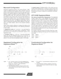 ATF16V8BQL-15XI Datasheet Pagina 7