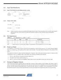 ATF22V10CQZ-20PI Datasheet Page 5