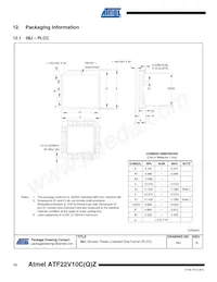 ATF22V10CQZ-20PI數據表 頁面 14