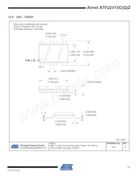 ATF22V10CQZ-20PI數據表 頁面 17