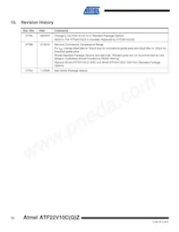 ATF22V10CQZ-20PI Datasheet Pagina 18