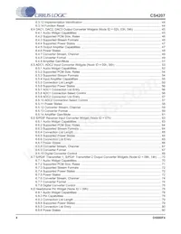 CS4207-DNZR Таблица данных Страница 4