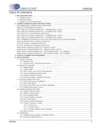 CS42325-CQZR Datenblatt Seite 3