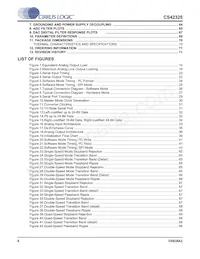 CS42325-CQZR數據表 頁面 6