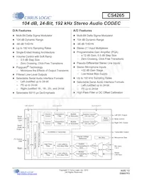 CS4265-DNZ Datasheet Copertura