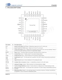 CS4265-DNZ Datasheet Pagina 7