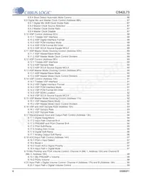 CS42L73-CWZR Datasheet Pagina 6