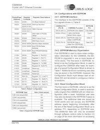 CS8900A-IQ3ZR Datasheet Page 21