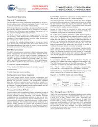 CYWB0226ABM-BVXIT Datenblatt Seite 2
