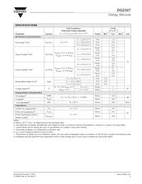 DG2307DL-T1-GE3 Datasheet Page 3