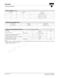DG2522DN-T1-E4 Datasheet Page 2