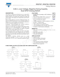 DG2729DN-T1-E4 Datasheet Copertura