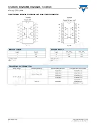 DG303BDY-T1 Datasheet Pagina 2