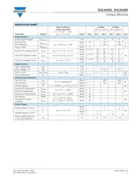 DG308BDQ-E3 Datasheet Page 3