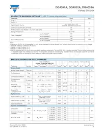 DG4053AEN-T1-E4 Datasheet Page 3