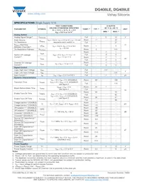 DG409LEDQ-GE3 Datasheet Page 4