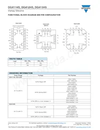 DG413HSDJ-E3 Datasheet Page 2