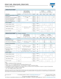 DG413HSDJ-E3 Datasheet Page 4
