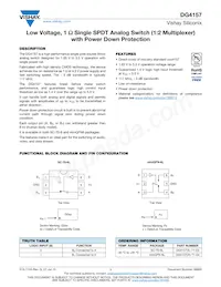 DG4157DN-T1-E4 Datasheet Copertura