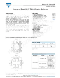 DG442BDJ-E3 Datasheet Cover