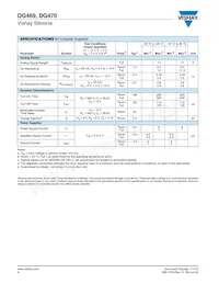 DG469EY-T1-E3 Datasheet Page 4