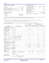 DG508ACJZ Datasheet Page 3