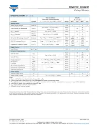 DG9233DY-T1 Datasheet Page 3