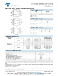 DG9233EDY-T1-GE3 Datenblatt Seite 2